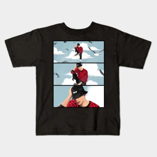 On The Clouds Kids T-Shirt